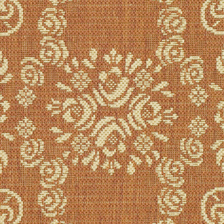 Safavieh Courtyard CY1893 Terracotta/Natural Area Rug 