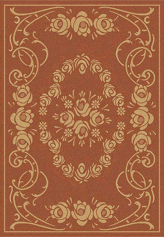 Safavieh Courtyard CY1893 Terracotta/Natural Area Rug 