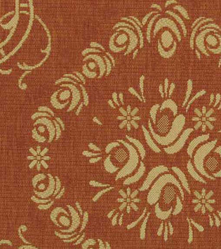 Safavieh Courtyard CY1893 Terracotta/Natural Area Rug 