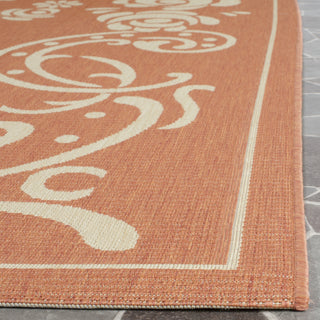 Safavieh Courtyard CY1893 Terracotta/Natural Area Rug 