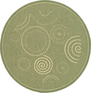 Safavieh Courtyard CY1906 Olive/Natural Area Rug 