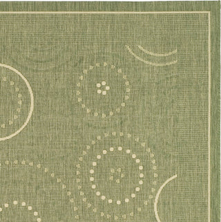 Safavieh Courtyard CY1906 Olive/Natural Area Rug 