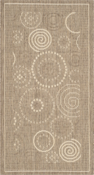 Safavieh Courtyard CY1906 Brown/Natural Area Rug main image