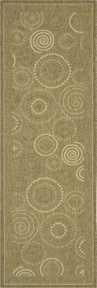 Safavieh Courtyard CY1906 Brown/Natural Area Rug 