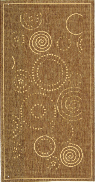 Safavieh Courtyard CY1906 Brown/Natural Area Rug 