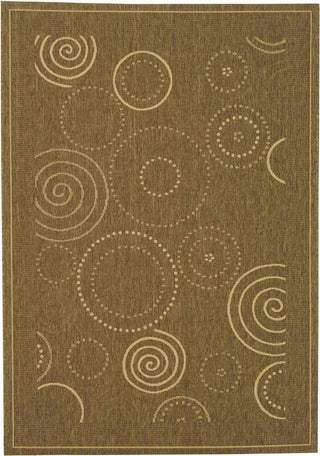 Safavieh Courtyard CY1906 Brown/Natural Area Rug 