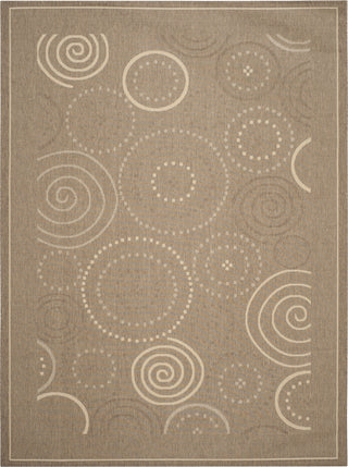 Safavieh Courtyard CY1906 Brown/Natural Area Rug 