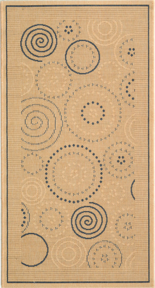 Safavieh Courtyard CY1906 Natural/Blue Area Rug 