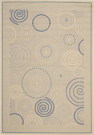 Safavieh Courtyard CY1906 Natural/Blue Area Rug 