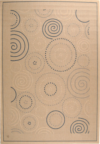 Safavieh Courtyard CY1906 Natural/Blue Area Rug 