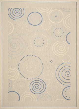 Safavieh Courtyard CY1906 Natural/Blue Area Rug 