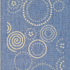 Safavieh Courtyard CY1906 Blue/Natural Area Rug 