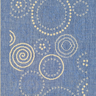 Safavieh Courtyard CY1906 Blue/Natural Area Rug 