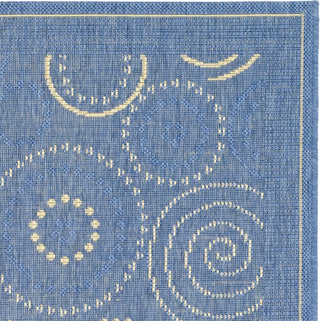 Safavieh Courtyard CY1906 Blue/Natural Area Rug 