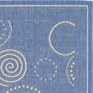 Safavieh Courtyard CY1906 Blue/Natural Area Rug 