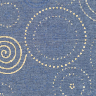 Safavieh Courtyard CY1906 Blue/Natural Area Rug 