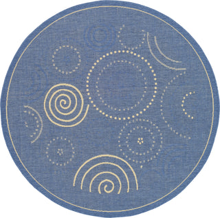 Safavieh Courtyard CY1906 Blue/Natural Area Rug 