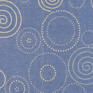 Safavieh Courtyard CY1906 Blue/Natural Area Rug 