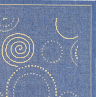 Safavieh Courtyard CY1906 Blue/Natural Area Rug 