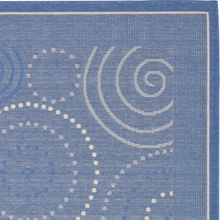 Safavieh Courtyard CY1906 Blue/Natural Area Rug 