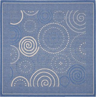 Safavieh Courtyard CY1906 Blue/Natural Area Rug 