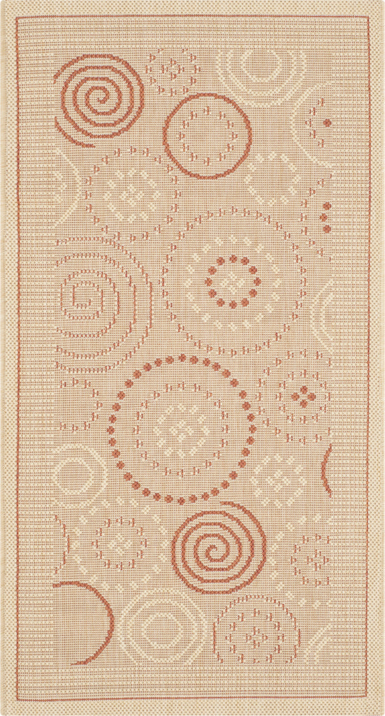 Safavieh Courtyard CY1906 Natural/Terra Area Rug main image