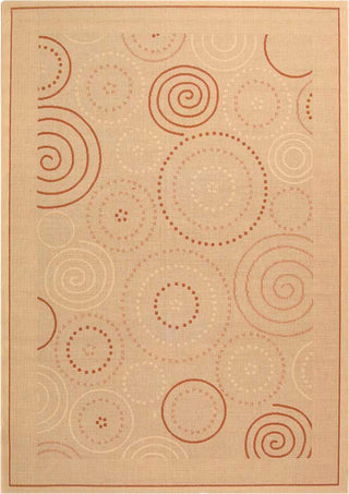 Safavieh Courtyard CY1906 Natural/Terra Area Rug 