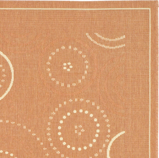 Safavieh Courtyard CY1906 Terracotta/Natural Area Rug 