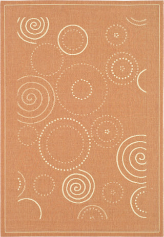 Safavieh Courtyard CY1906 Terracotta/Natural Area Rug 