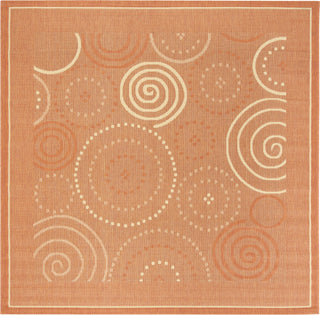 Safavieh Courtyard CY1906 Terracotta/Natural Area Rug 