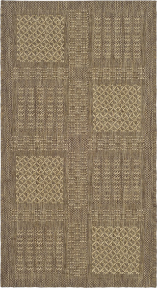 Safavieh Courtyard CY1928 Brown/Natural Area Rug main image