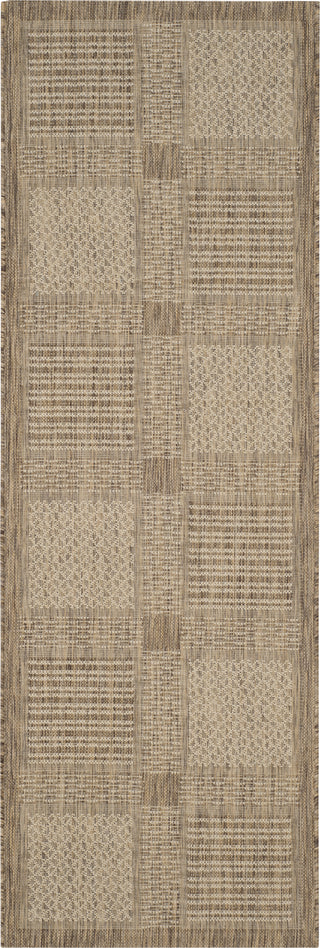 Safavieh Courtyard CY1928 Brown/Natural Area Rug 