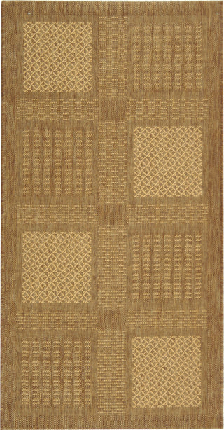 Safavieh Courtyard CY1928 Brown/Natural Area Rug 