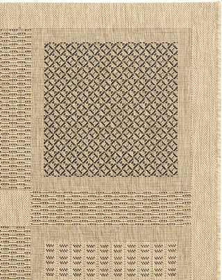 Safavieh Courtyard CY1928 Sand/Black Area Rug 