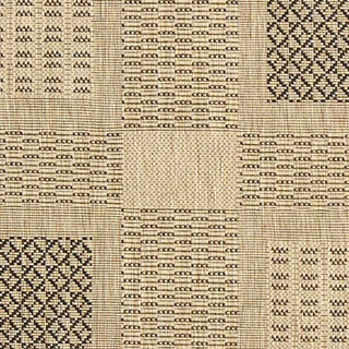 Safavieh Courtyard CY1928 Sand/Black Area Rug 