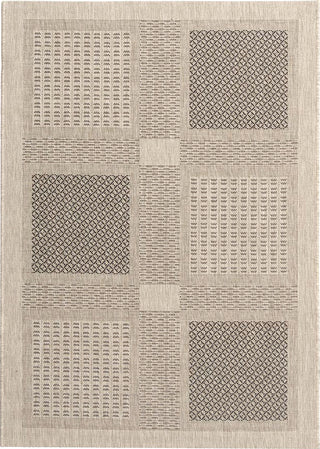 Safavieh Courtyard CY1928 Sand/Black Area Rug 