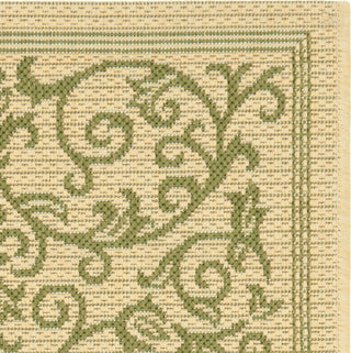 Safavieh Courtyard CY2098 Natural/Olive Area Rug 