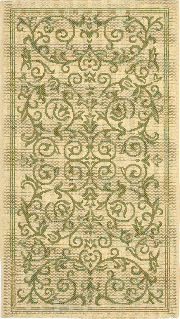 Safavieh Courtyard CY2098 Natural/Olive Area Rug main image