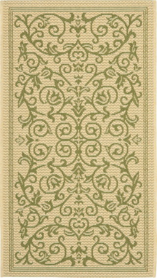 Safavieh Courtyard CY2098 Natural/Olive Area Rug main image