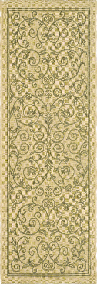 Safavieh Courtyard CY2098 Natural/Olive Area Rug 