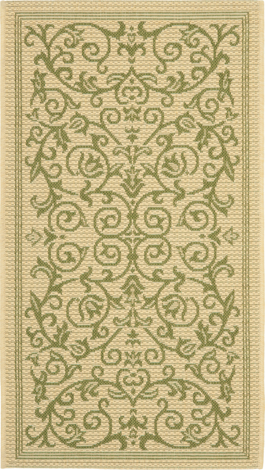 Safavieh Courtyard CY2098 Natural/Olive Area Rug main image