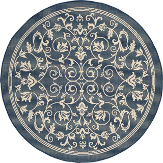 Safavieh Courtyard CY2098 Navy/Beige Area Rug 