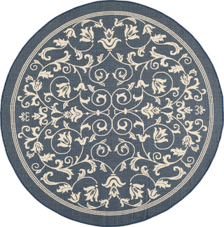 Safavieh Courtyard CY2098 Navy/Beige Area Rug 