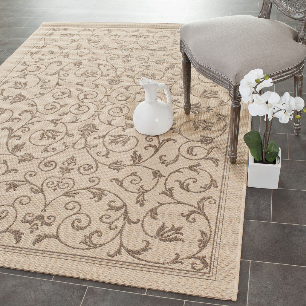 Safavieh Courtyard CY2098 Natural/Brown Area Rug  Feature