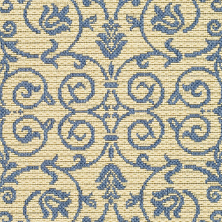 Safavieh Courtyard CY2098 Natural/Blue Area Rug 