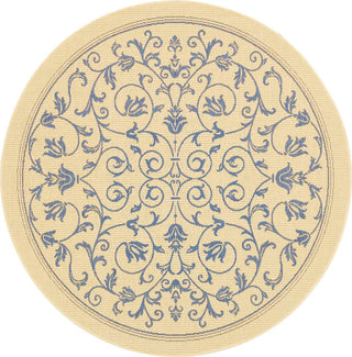 Safavieh Courtyard CY2098 Natural/Blue Area Rug 