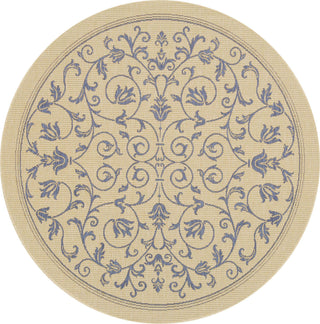 Safavieh Courtyard CY2098 Natural/Blue Area Rug 