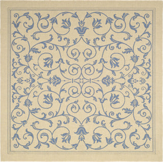 Safavieh Courtyard CY2098 Natural/Blue Area Rug 