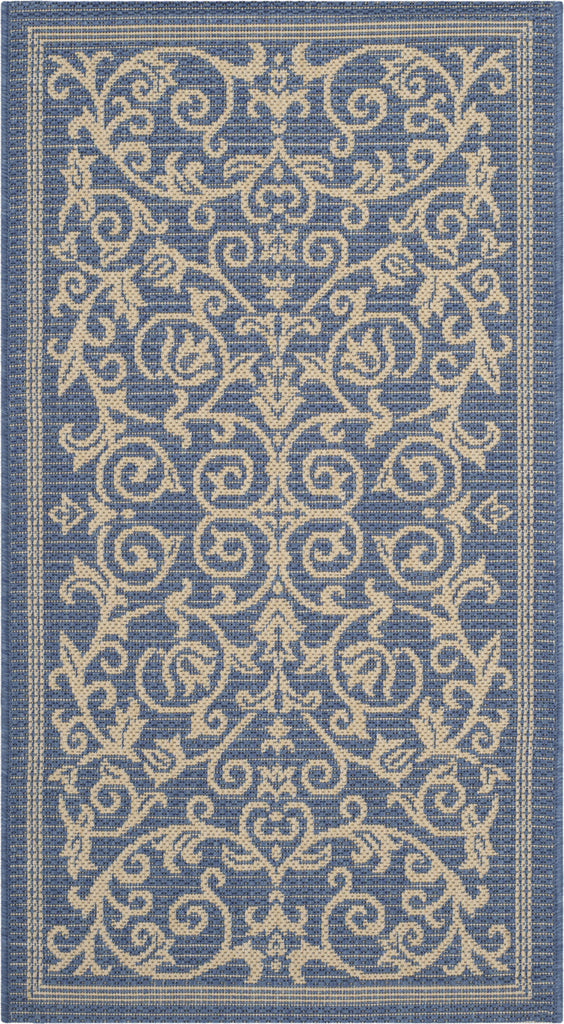 Safavieh Courtyard CY2098 Blue/Natural Area Rug main image