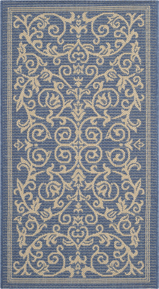 Safavieh Courtyard CY2098 Blue/Natural Area Rug main image